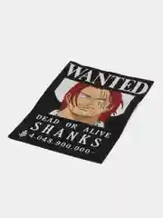 Алый нашивка с термоклеем из аниме "One Piece / Ван Пис"