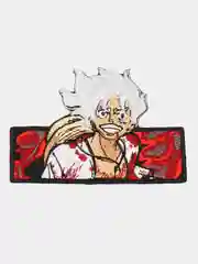 Бежевый нашивка с термоклеем из аниме "One Piece / Ван Пис"