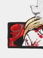 Бежевый нашивка с термоклеем из аниме "One Piece / Ван Пис"