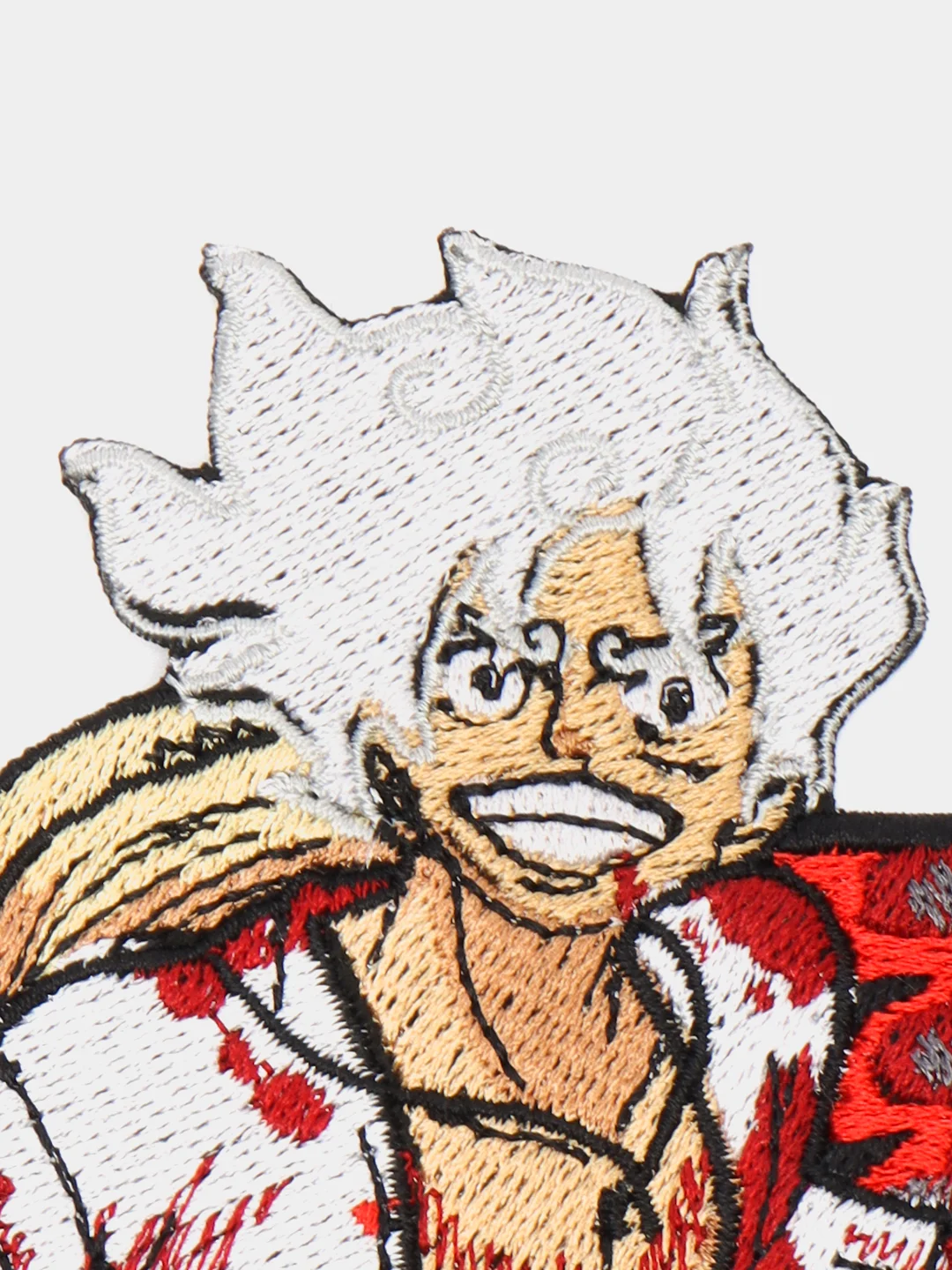 Бежевый нашивка с термоклеем из аниме "One Piece / Ван Пис"