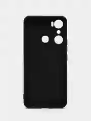 Черный чехол Infinix Hot 20i, Инфиникс Хот 20Ай, черный, силиконовый