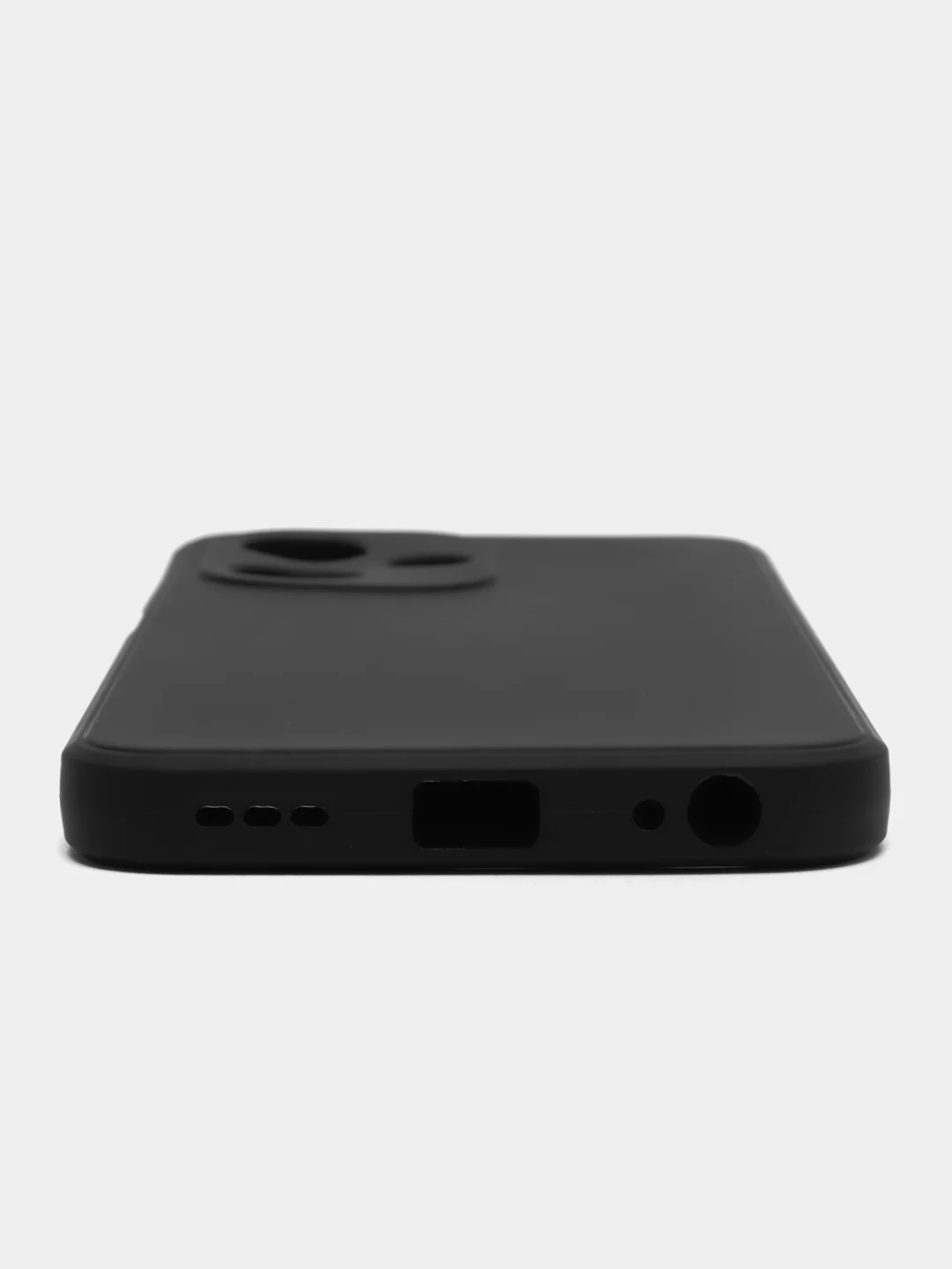 Черный чехол Infinix Hot 30 Play / Инфиникс Хот 30 Плей, силиконовый, матовый