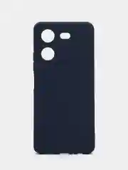 Темно-синий чехол Tecno Pova 5 / Техно Пова 5, силиконовый, матовый