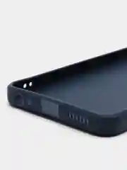 Темно-синий чехол Spark Go 2023, Pop 7, 7 Pro, Infinix Smart 7 Смарт 7, силиконовый, матовый