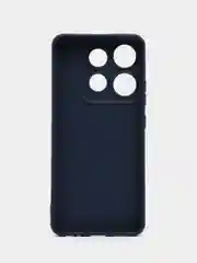 Темно-синий чехол Spark Go 2023, Pop 7, 7 Pro, Infinix Smart 7 Смарт 7, силиконовый, матовый