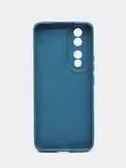 Темно-синий чехол Honor 90 (Хонор 90), силиконовый, матовый