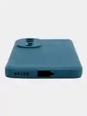 Темно-синий чехол Honor 90 (Хонор 90), силиконовый, матовый