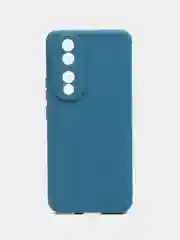 Темно-синий чехол Honor 90 (Хонор 90), силиконовый, матовый