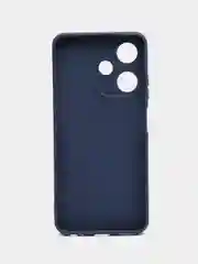 Темно-синий чехол Infinix Hot 30i / Инфиникс Хот 30Ай, силиконовый, матовый