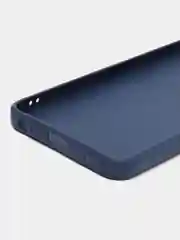 Темно-синий чехол Infinix Hot 30i / Инфиникс Хот 30Ай, силиконовый, матовый