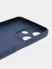 Темно-синий чехол Infinix Hot 30i / Инфиникс Хот 30Ай, силиконовый, матовый