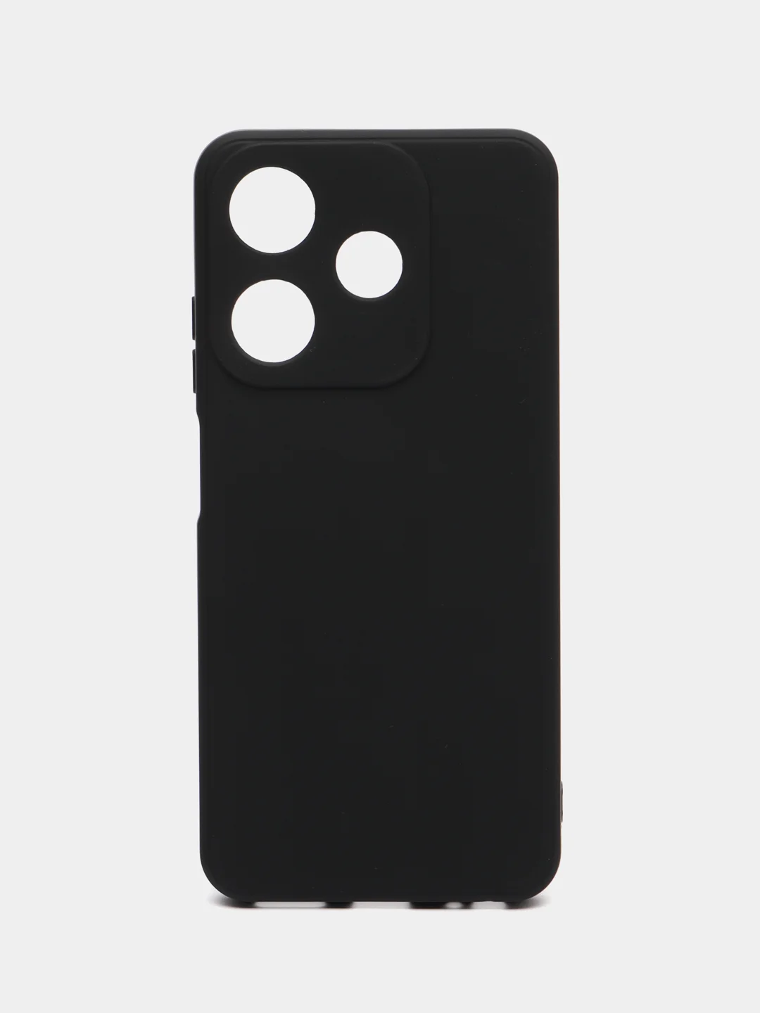 Черный чехол Tecno Spark 10 / 10C, Техно Спарк 10 / 10С, силиконовый, матовый