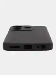 Черный чехол Tecno Spark 10 / 10C, Техно Спарк 10 / 10С, силиконовый, матовый