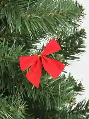 Бордовый бантики на елку, новогоднее украшение