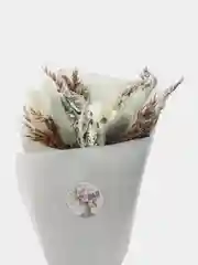 Серый букет сухоцветы, 35 см