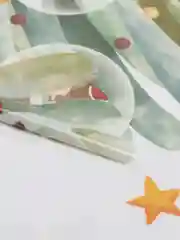 Бежевый новогодние наклейки на окна