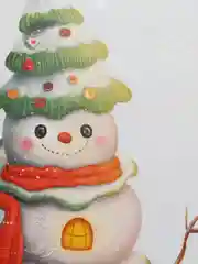 Бежевый новогодние наклейки на окна