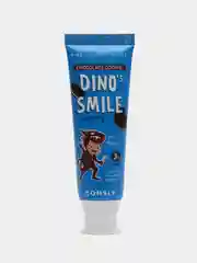 Синий детская гелевая зубная паста c ксилитом DINOs SMILE Kids Gel Toothpaste CONSLY, 60 г