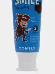 Синий детская гелевая зубная паста c ксилитом DINOs SMILE Kids Gel Toothpaste CONSLY, 60 г