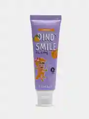 Фиолетовый детская гелевая зубная паста c ксилитом DINOs SMILE Kids Gel Toothpaste CONSLY, 60 г