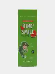 Зеленый детская гелевая зубная паста c ксилитом DINOs SMILE Kids Gel Toothpaste CONSLY, 60 г