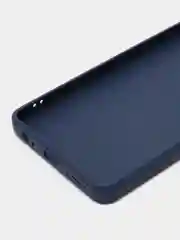 Темно-синий чехол на Infinix Hot 30 / Инфиникс Хот 30, силиконовый, матовый