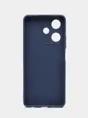 Темно-синий чехол на Infinix Hot 30 / Инфиникс Хот 30, силиконовый, матовый