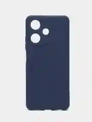 Темно-синий чехол на Infinix Hot 30 / Инфиникс Хот 30, силиконовый, матовый