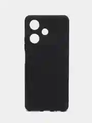 Черный чехол на Infinix Hot 30 / Инфиникс Хот 30, силиконовый, матовый