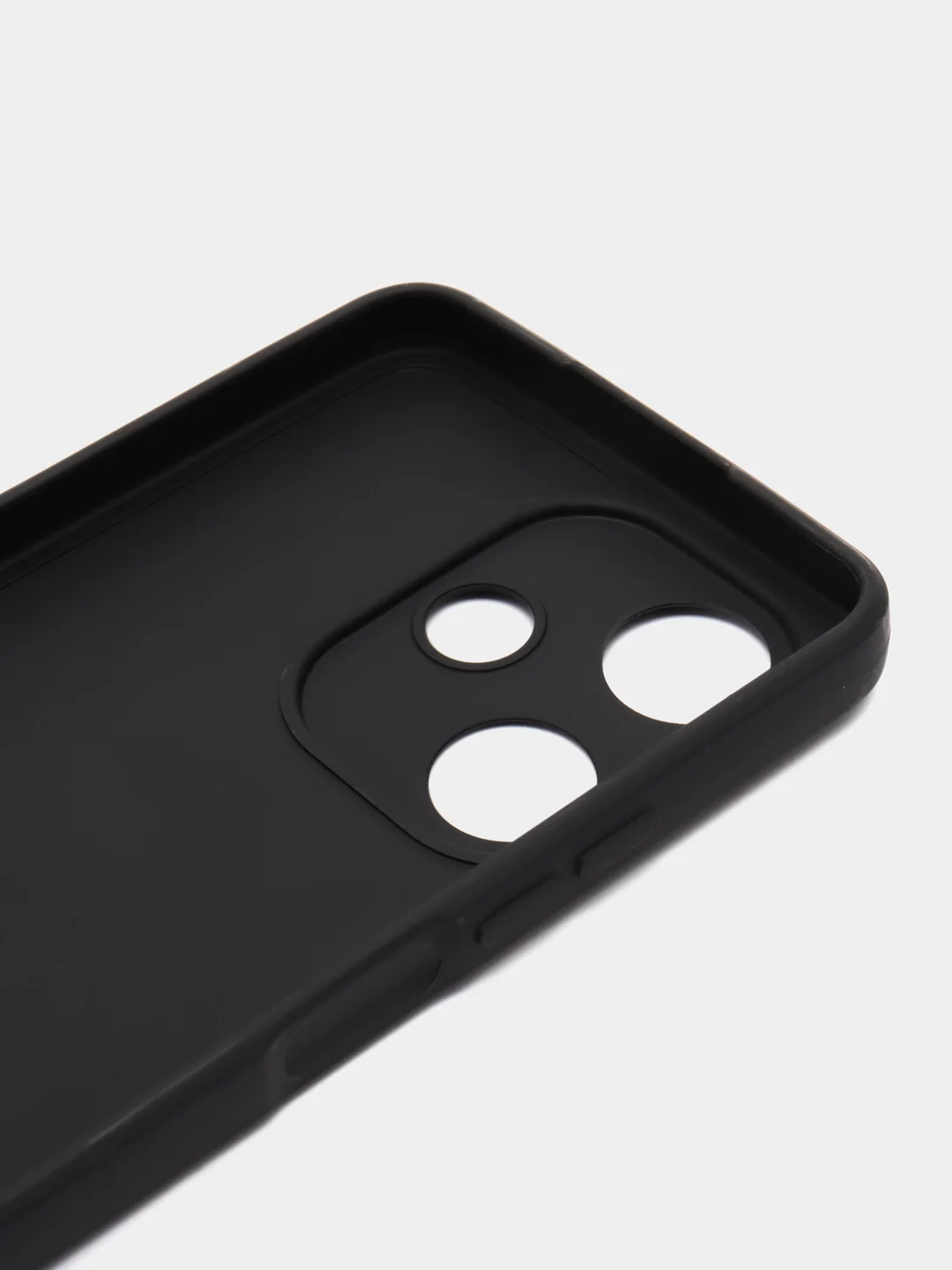 Черный чехол на Infinix Hot 30 / Инфиникс Хот 30, силиконовый, матовый