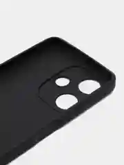 Черный чехол на Infinix Hot 30 / Инфиникс Хот 30, силиконовый, матовый