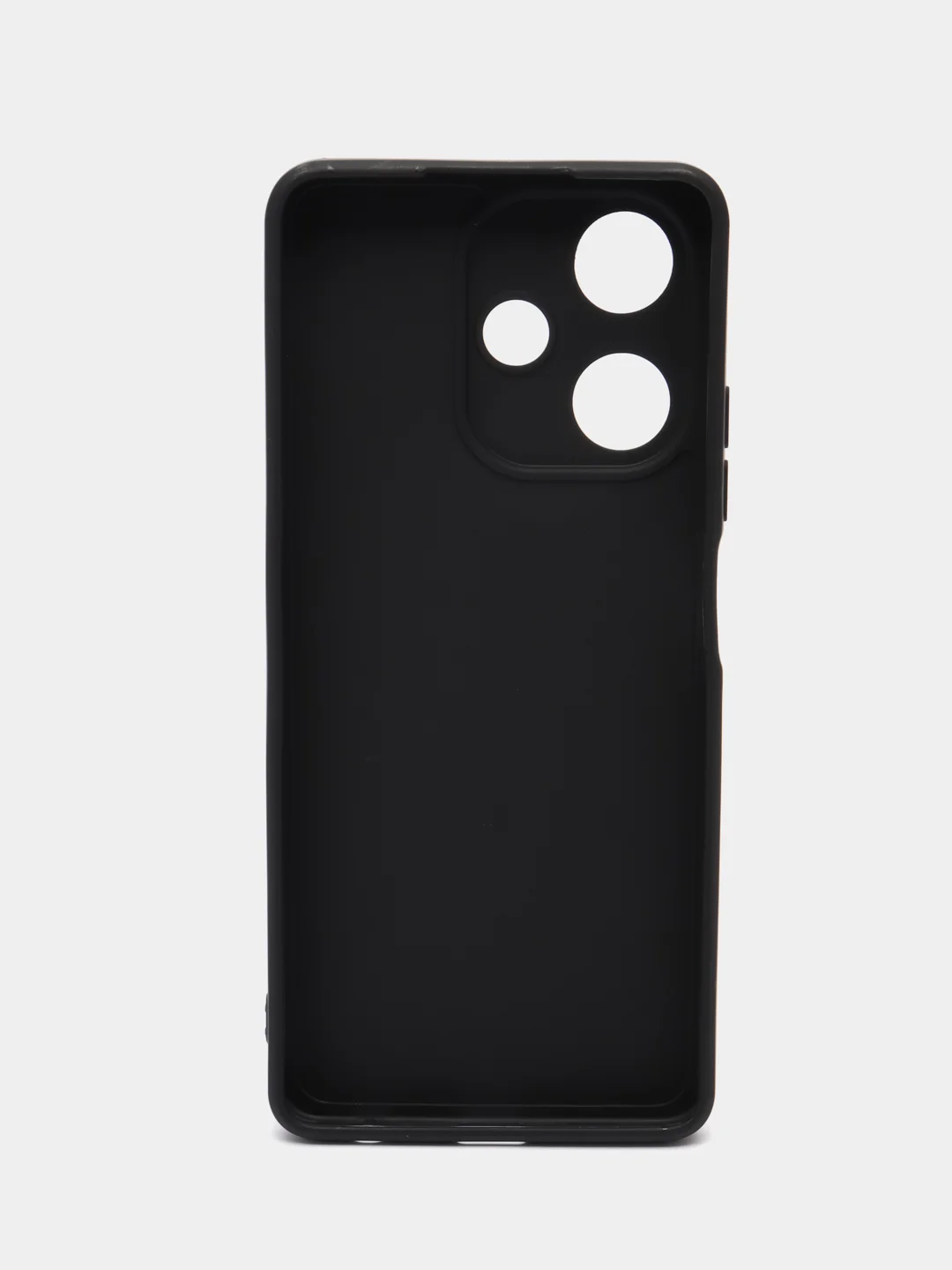 Черный чехол на Infinix Hot 30 / Инфиникс Хот 30, силиконовый, матовый