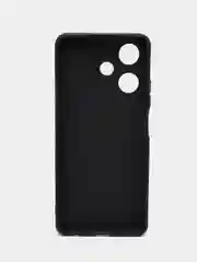 Черный чехол на Infinix Hot 30 / Инфиникс Хот 30, силиконовый, матовый