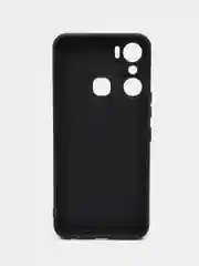 Тёмно-зелёный чехол Infinix Hot 12 Pro, Инфиникс Хот 12 Про, силиконовый, матовый
