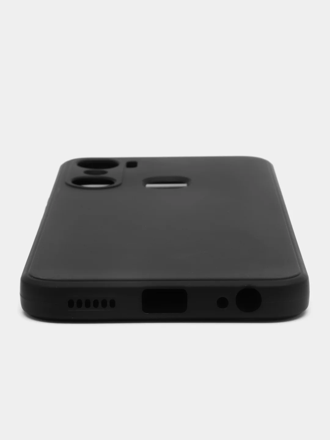Тёмно-зелёный чехол Infinix Hot 12 Pro, Инфиникс Хот 12 Про, силиконовый, матовый