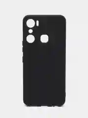 Черный чехол Infinix Hot 12 Pro, Инфиникс Хот 12 Про, силиконовый, матовый