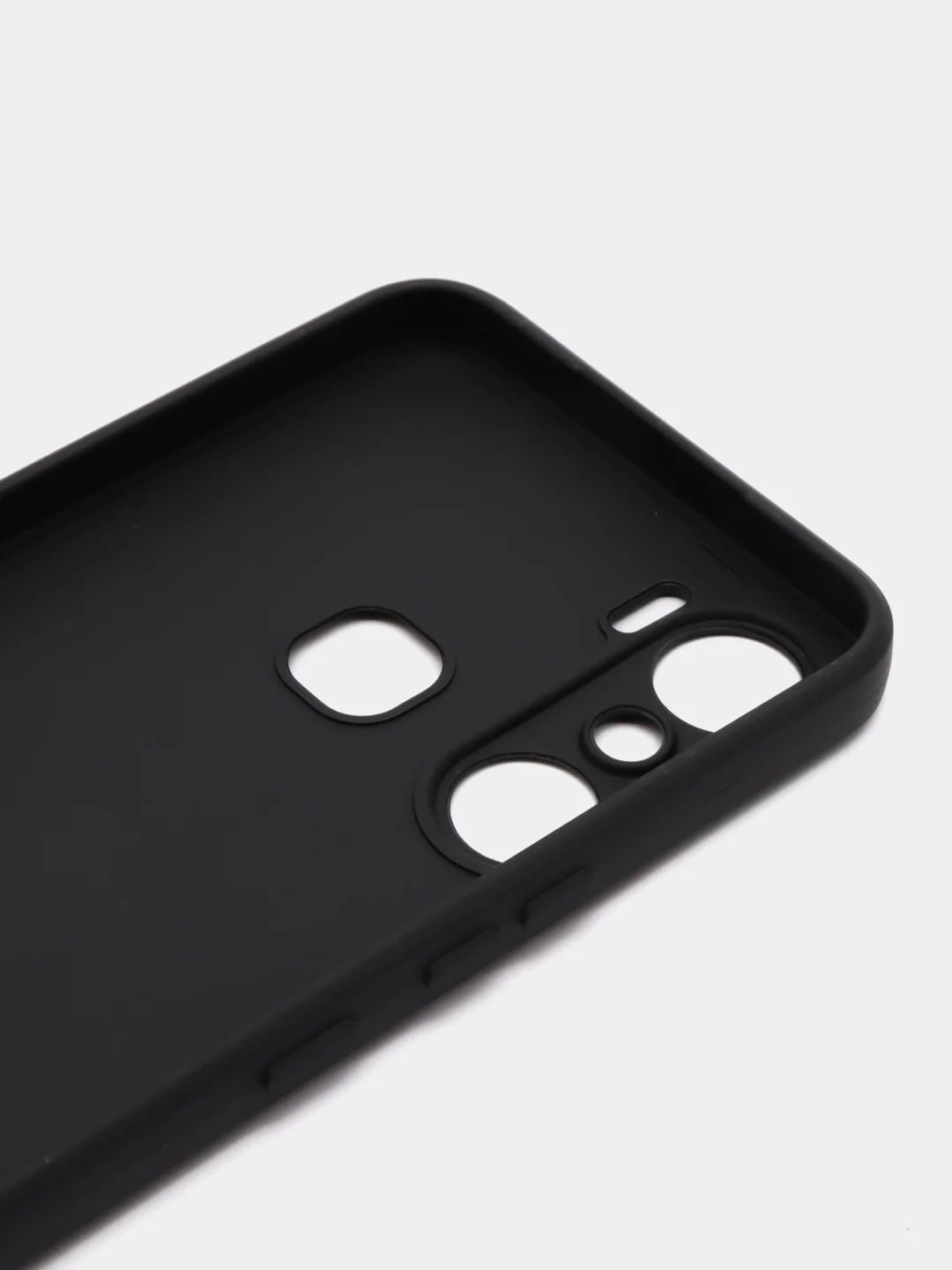 Тёмно-зелёный чехол Infinix Hot 12 Pro, Инфиникс Хот 12 Про, силиконовый, матовый