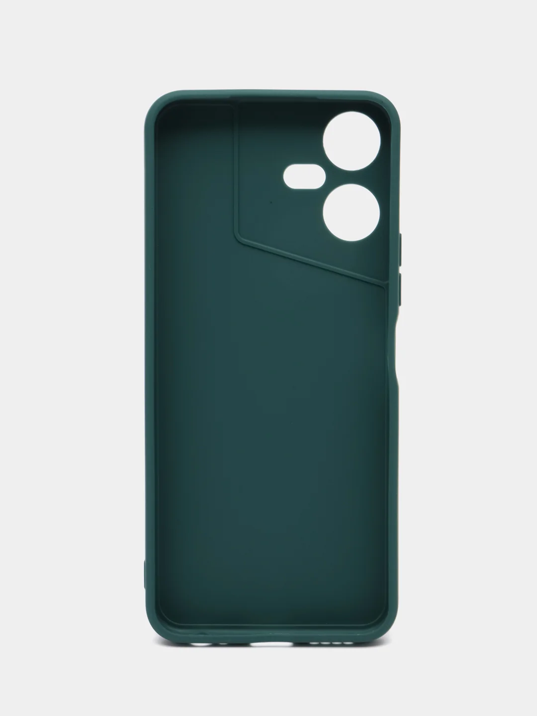 Тёмно-зелёный чехол Tecno Pova Neo 3 / Техно Пова Нео 3, силиконовый, матовый