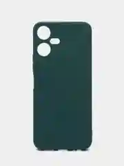 Тёмно-зелёный чехол Tecno Pova Neo 3 / Техно Пова Нео 3, силиконовый, матовый