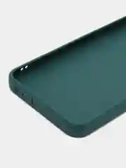Тёмно-зелёный чехол Tecno Pova Neo 3 / Техно Пова Нео 3, силиконовый, матовый