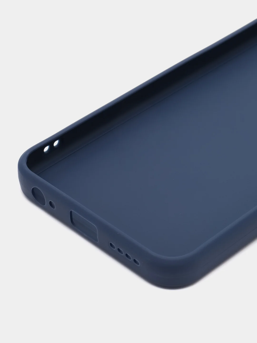 Темно-синий чехол Tecno Pova Neo 3 / Техно Пова Нео 3, силиконовый, матовый