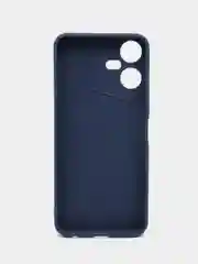 Темно-синий чехол Tecno Pova Neo 3 / Техно Пова Нео 3, силиконовый, матовый