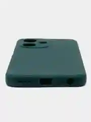 Тёмно-зелёный чехол Infinix Hot 30 Play / Инфиникс Хот 30 Плей, силиконовый, матовый