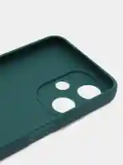 Тёмно-зелёный чехол Infinix Hot 30 Play / Инфиникс Хот 30 Плей, силиконовый, матовый