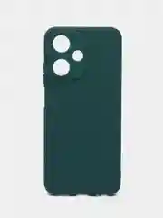 Тёмно-зелёный чехол Infinix Hot 30 Play / Инфиникс Хот 30 Плей, силиконовый, матовый