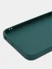Тёмно-зелёный чехол Infinix Hot 30 Play / Инфиникс Хот 30 Плей, силиконовый, матовый