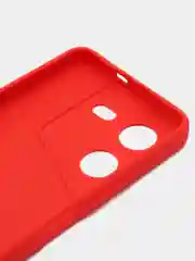 Красный чехол Tecno Pova 5 / Техно Пова 5, силиконовый, матовый