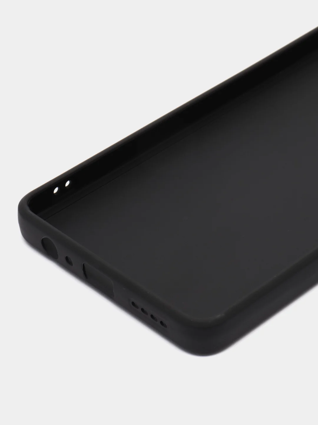 Черный чехол Tecno Pova 5 / Техно Пова 5, силиконовый, матовый