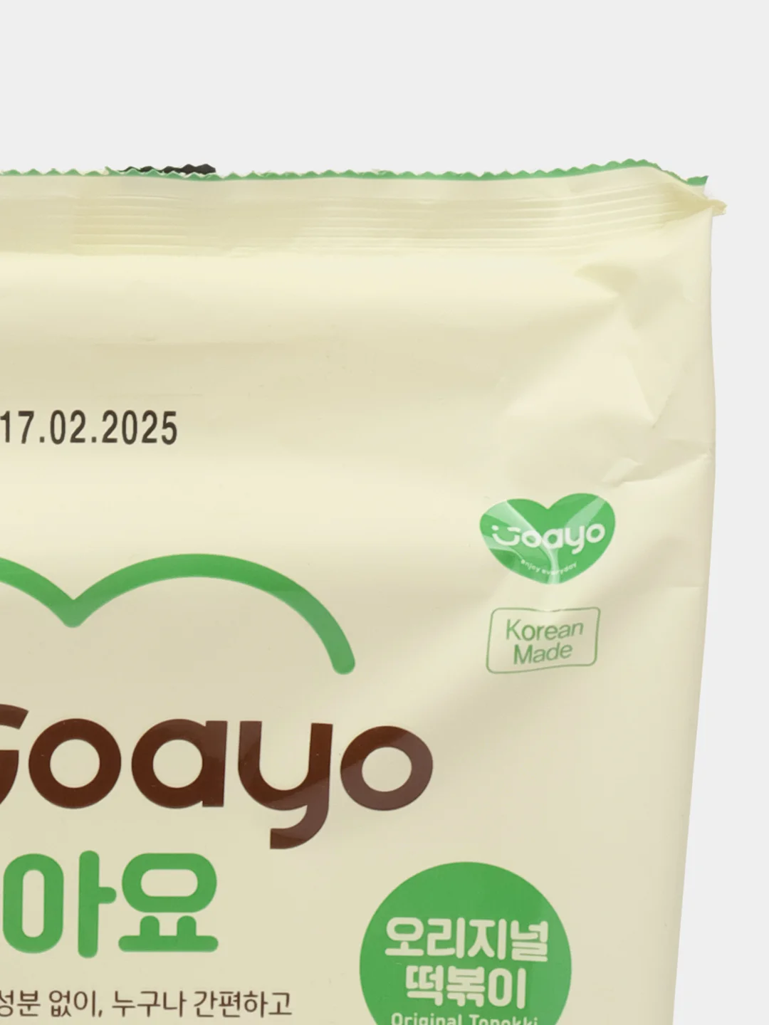 Бирюзовый рисовые клецки (топокки) Joayo, 240 г