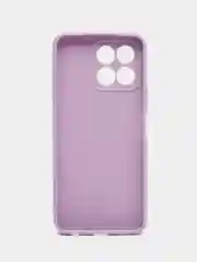 Сиреневый чехол Honor X6, Honor X8 5G / Хонор Х6, Х8 5Г, силиконовый, матовый